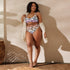 Lesbian Pride Aloha High-Waisted Bikini